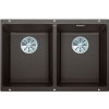 BLANCO SUBLINE 350/350 U IF SILGRANIT kávová