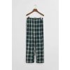 PYŽAMOVÉ NOHAVICE GANT FLANNEL CHECK PAJAMA PANTS NAVY