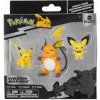 Jazwares, LLC. Figúrka Pokémon Battle Figure - PICHU, PIKACHU, RAICHU (3-pack evolution)