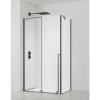 Sprchový kút obdĺžnik 110x90 cm SAT Xmotion PVD Gun metal SATBWIXM110S90GM