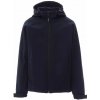 PAYPER GALE KIDS 001605-0355 / Detská softshellová bunda s kapucňou - navy blue 134-140