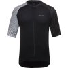 Gore C5 Jersey cyklistický dres - black/white L - černá