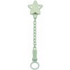 Chicco klip na cumlík All you can clip star 9x2x16 zelená