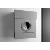 Radius design cologne Schránka na listy RADIUS DESIGN (LETTERMANN 2 silber 505C) strieborná