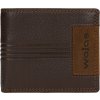 Wojas peňaženka z prírodnej kože hnedá - pánska