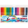 CENTROPEN 7550/24 Colour World, fixky, šírka stopy 1mm, vyprateľné (24 farieb)