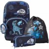 Frii of Norway Ergonomická Školská sada Easy 22L - Dinosaur Blue, 6+