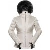 ALPINE PRO NADDRA ŠEDÁ DÁMSKA LYŽIARSKA BUNDA S MEMBRÁNOU PTX SNOW L-L
