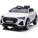 Mamido Elektrické autíčko Audi E-Tron Sportback 4x4 biela