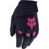 Motocyklové rukavice Fox Kids Dirtpaw Black/Pink (Veľkosť: KM)