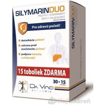 Da Vinci Academia Silymarin Duo 45 kapsúl