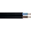 Kábel CYKYLO-O 2Ax1,5 mm², čierny, 10 m