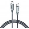 ChoeTech XCC-1002-GY PD Type-C (USB-C) 100W, 1,8m