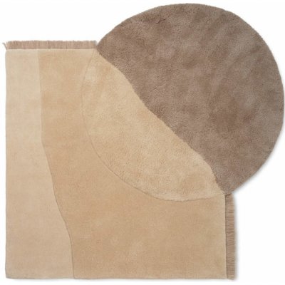 Ferm Living View Tufted Rug beige