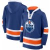 Fanatics Pánska Mikina Edmonton Oilers Mens Laced Hockey Hoodie