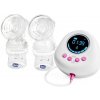 CHICCO Odsávačka materského mlieka elektrická Double Pink