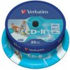 Disk Verbatim Printable CD-R DLP 700MB/80min, 52x, 25-cake (43439)