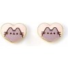 Pusheen náušnice pre dievčatá mačka Pusheen srdiečka EPTCE0104