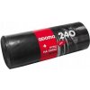 vrecia na odpadky 240l (10ks) 120x145cm ČER 48μ SILNÉ