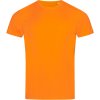 Stedman Tričko Sports-T Men Interlock, sportovní, krátký rukáv, pánské COT058000k4705-cyber orang 2XL Oranžová cyber