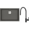 Súprava granitový drez Franke Maris 125.0687.258, kuchynská batéria Franke Eos 115.0613.671