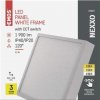 ZM6143 LED svietidlo NEXXO, štvorcové, biele, 21 W, so zmenou CCT EMOS Lighting