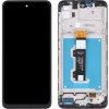 Továrenský Motorola Moto E30 / E40 čierny LCD displej s dotykovou obrazovkou a rámom na prednej strane