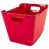 OKT LOFT Plastový box 20 l tmavě červený 40 x 28 x 25 cm