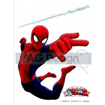 AG Design AGFD1710 Maxi nálepka na stenu Spiderman 85x65 cm