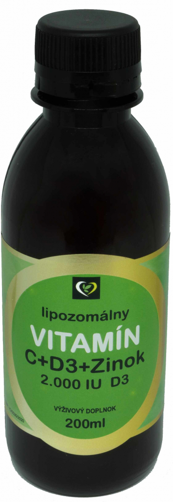 Zdravý svet Lipozomálny vitamín C + Zinok + D3 200 ml od 16,5 € - Heureka.sk