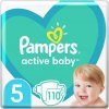 PAMPERS Active Baby Plienky jednorazové 5 (11-16 kg) 110 ks 951779