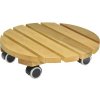 Podstavec pod kvetináč pojazdný jelša Ø 34 cm