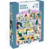 DJECO Puzzle s príbehom Červená čiapočka 35 dielikov