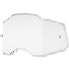 Sklo do okuliarov 100 % Strata 2 / Accuri 2 / Racecraft 2 Injected clear, univerzálna veľkosť