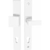 TI - SALVO 3199/SQUARE 2275 - SHU kľučka/kľučka PZ 90 mm Biela matná