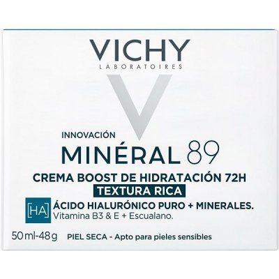 VICHY Mineral89 72h Moisture Boosting Cream Rich 50 ml