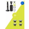 Výhodné balenie Philips OneBlade Pro 360 na tvár a telo QP6652/61 + výmenné čepele 360 4ks ku Philips OneBlade QP440/50