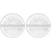 DAKINE grip - Round Scraper Stomps Clear White (CLRWHT) veľkosť: OS