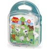 Stavebnica v kufríku Zvieratká Countryside Animals Écoiffier 16 doplnkov od 18 mes