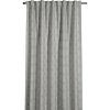 Záves s riasiacou páskou Jacquards motívom kruhov béžový 245 x 135 cm
