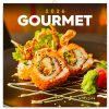 NOTIQUE Poznámkový kalendár Gourmet 2026, 30 x 30 cm