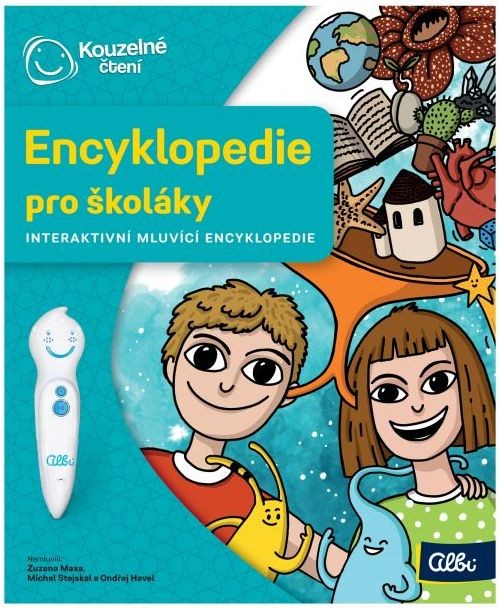 Albi Kouzelné čtení mluvící kniha Encyklopedie pro školáky