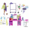 Mattel Barbie Extra šatník s bábikou herný set GYJ70