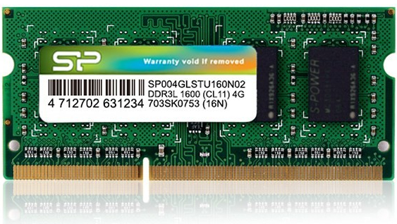 Silicon Power DDR3 4GB 1600MHz CL11 SP004GLSTU160N02