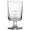 Pohár, poháre na pálenku 100 ml cejch 2+4 cl Amuse-Bouche Gastro (6 ks)