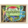 Melissa & Doug - Drevené magnety Dino, 20 ks