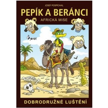 Pepík a beránci - Africká mise - dobrodružné luštění - Iva Nováková