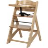 ATMOWOOD Detská jedálenská stolička - prírodná