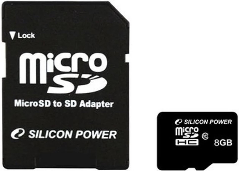 Silicon Power microSDHC 8GB Class 10 SP008GBSTH010V10SP