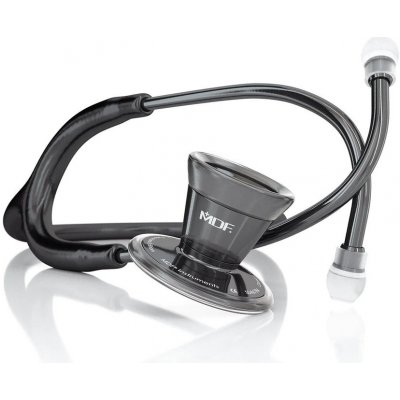 MDF 797 ProCardial® Stainless Steel Cardiology Stethoscope - Black/ Black Pearl